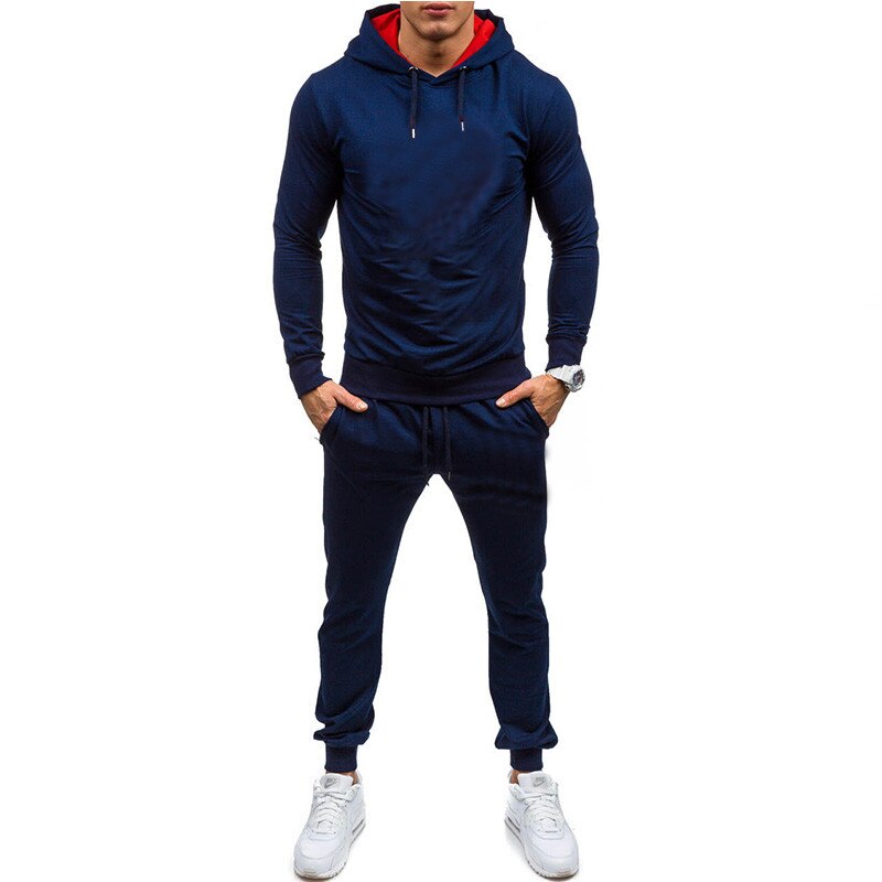 sport pak mannen winter running jogging fitness sportkleding mannen casual sport hoodie pak