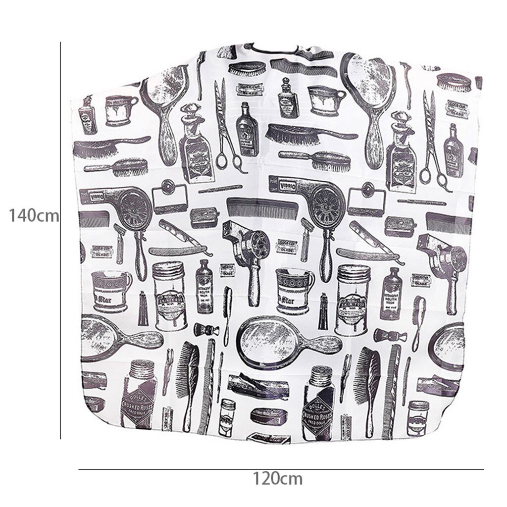 Kids Adult Salon Hairdressing Cape DIY Hair Cutting Cloak Umbrella Cape Salon Barber Hairdresser Wrap Waterproof Hair Cloth