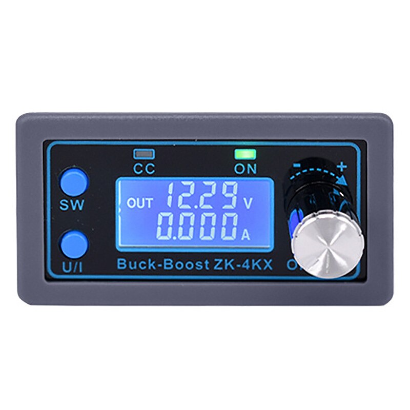 ZK-4KX Cnc Dc Dc Buck Boost Converter Cc Cv 0.5-30V 4A Power Module Verstelbare Gestabiliseerde Voeding voor Solar Batterij Opladen