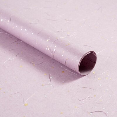 10Pcs Gold Silver Shiny Waterproof Flower Wrapping Papers Christmas Wrapping Papers Craft Papers: purple