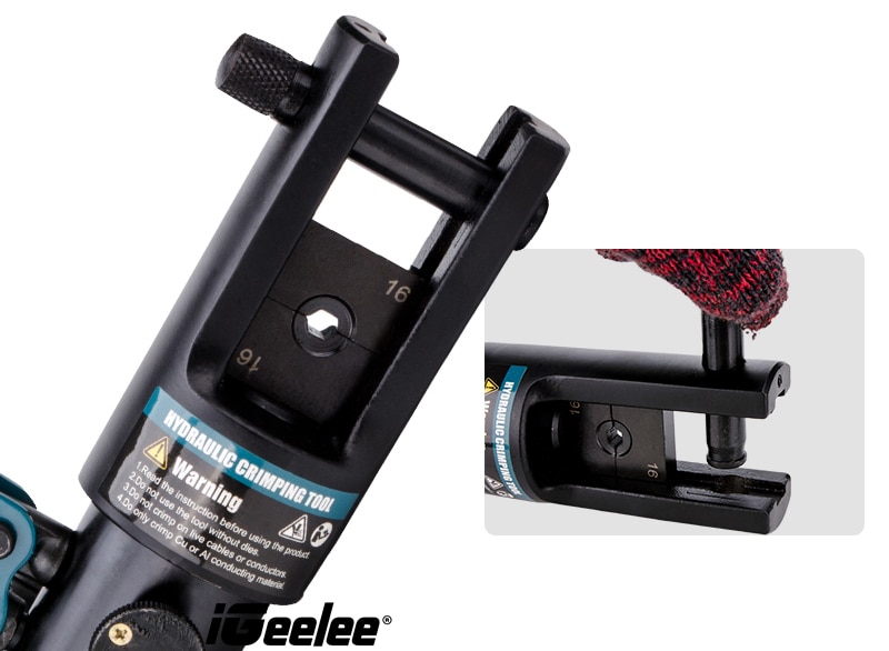 Zupper hydraulisk presstång yyq -120 sexkantspressverktyg elektrisk räckvidd 10-120 mm 2 för klackar ce bevisad med topp