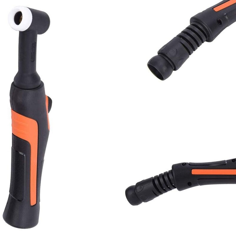 TIG Welding Set,Head Welding Torch+Ceramic Nozzle+Collet+Collet Body,Air Cooling Without Valve