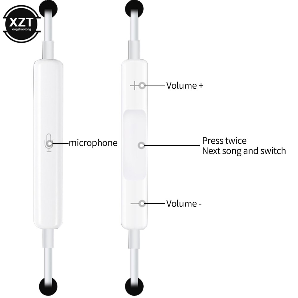 Auriculares intrauditivos con cable y micrófono, para Samsung S6/ S6 Edge, iphone, Samsung y Xiaomi, novedad