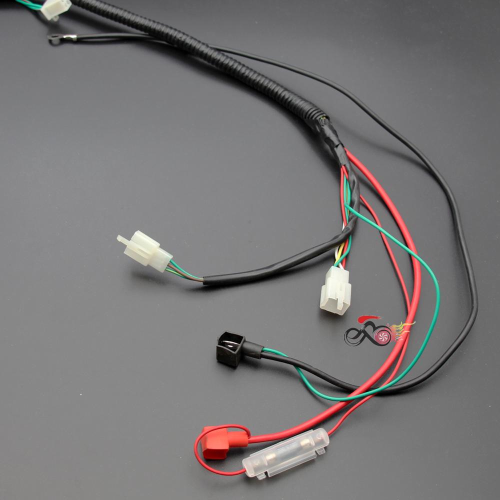 Engine Wiring Harness Loom For Scooter GY6 125cc 1... – Grandado