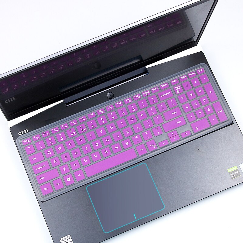 laptop Keyboard Cover Protector For Dell G3 G5 G7 15 Series,15.6" Dell G3 15 3500 3590 3579 G5 5500 5590 G7 17 7590 G7790 17.3": purple