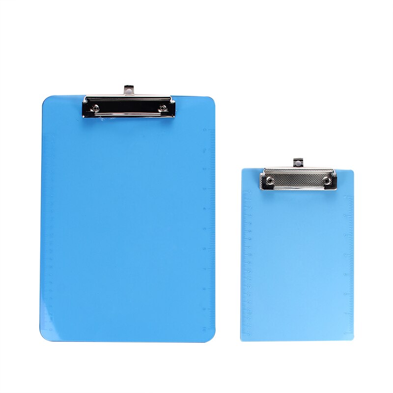 A4/A5 Acrylic Clipboard File Clip Transparent Folder Portable Tray Office Meeting File Pocket Folders School Supplies Stationery