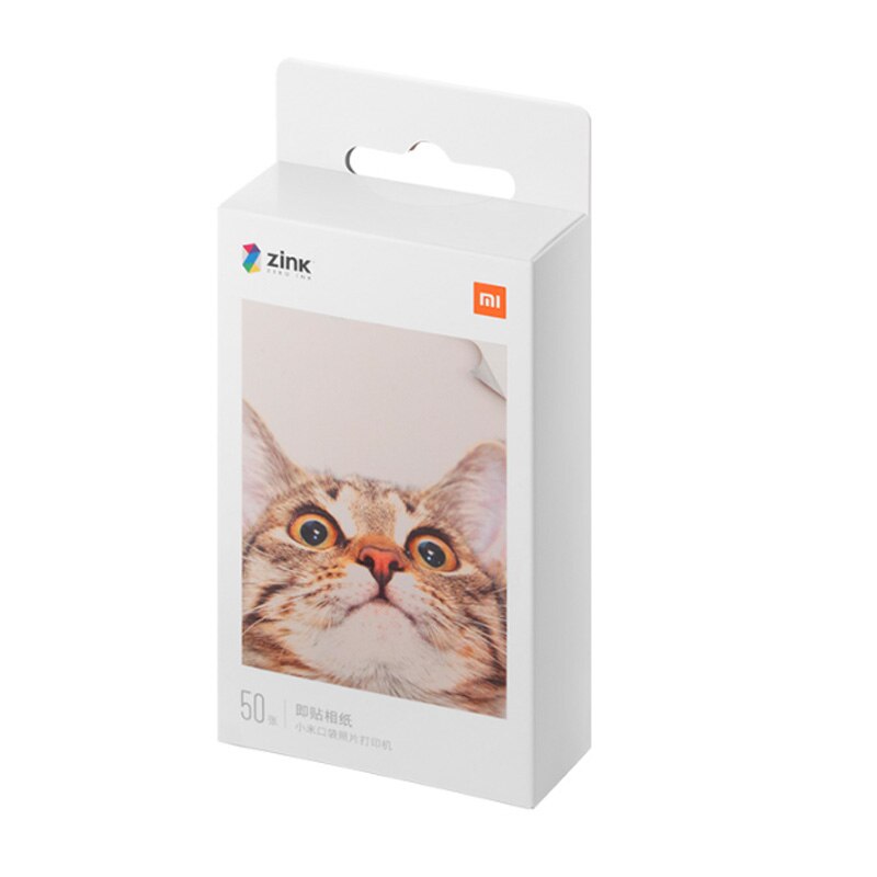 Xiaomi-impresora de bolsillo ZINK de , papel autoadhesivo, impresión fotográfica a color, Mini impresora de bolsillo de 3 pulgadas,