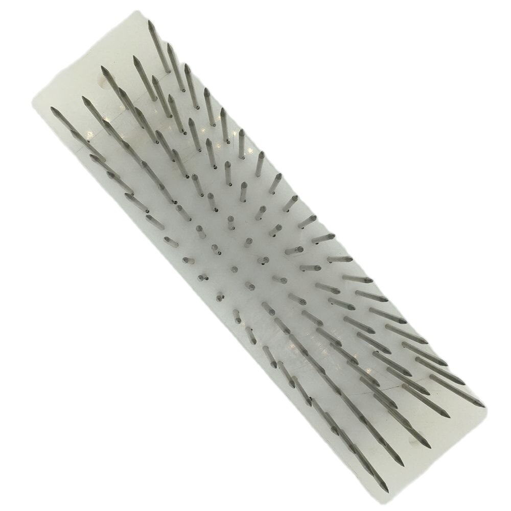 1pc/Lot White Hair hackle with 100 pcs needle for comb machine weft haaknaalden crochet locks braids hook set wigs wig agulha