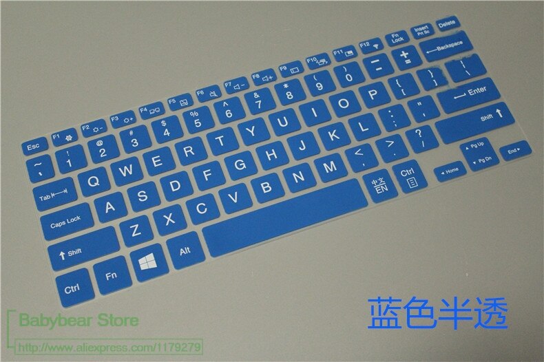 Silicone Keyboard Protective Film Cover Skin Protector For Samsung Ativ Book 9 Lite 910S3L 110S1K S1J 910S3L-M01/02 13.3'' 13'': blue