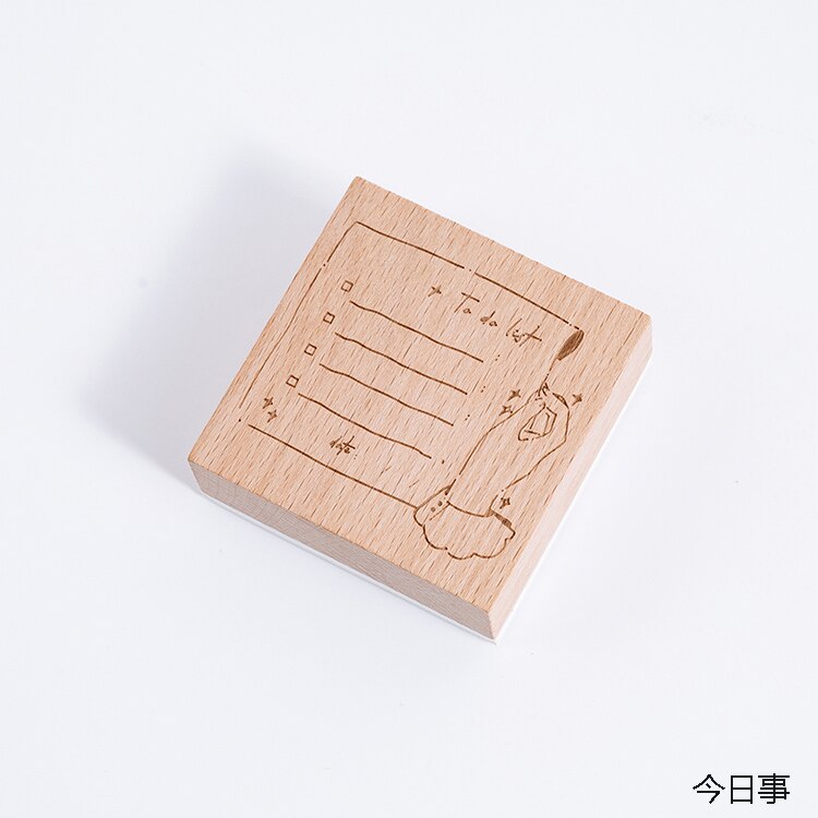 I går dagslys ins til dao liste daglige liv planlægning gummi træstempel til diy scrapbooking kort dekoration prægning håndværk: 5
