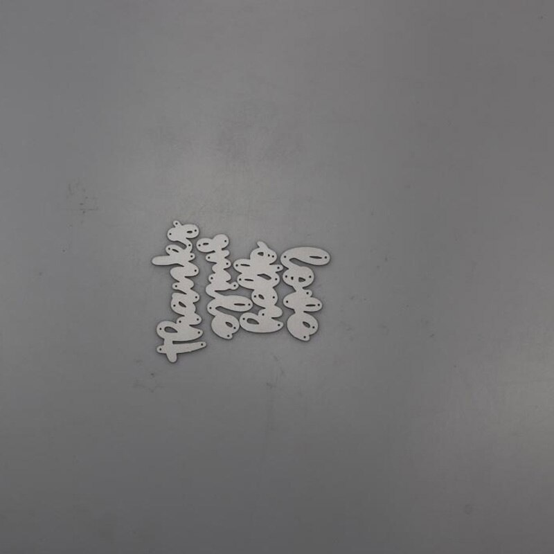 Troqueles de corte de Metal con marco de letras y palabras, plantilla para Navidad troquelada con alfabeto, grabado en relieve , nuevos sellos para manualidades y troqueles