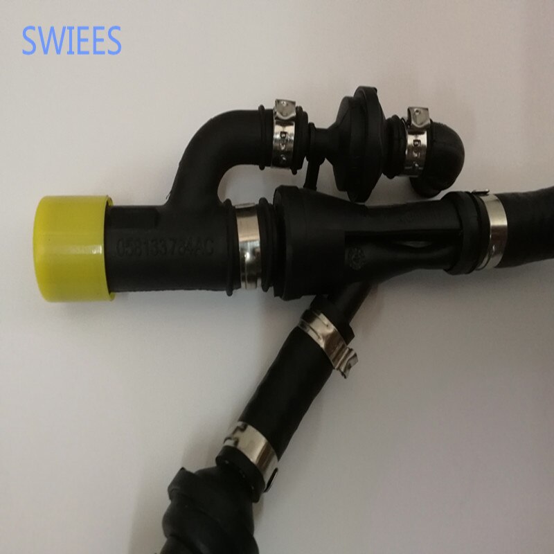 SWIEES zawór wąż odpowietrzający zgromadzenie dla 1.8T VW Passat B5 siedziba Exeo A4 A6 058 133 784AF 07C 133 529A 058 133 394C
