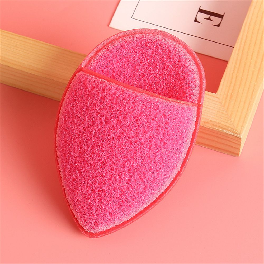 13*10cm Reusable Microfiber Face Care Towel Facial Cloth Makeup Remover Cleansing Gloves Tool Beauty Cosmetic Puff Makeup Tool: rose red	1