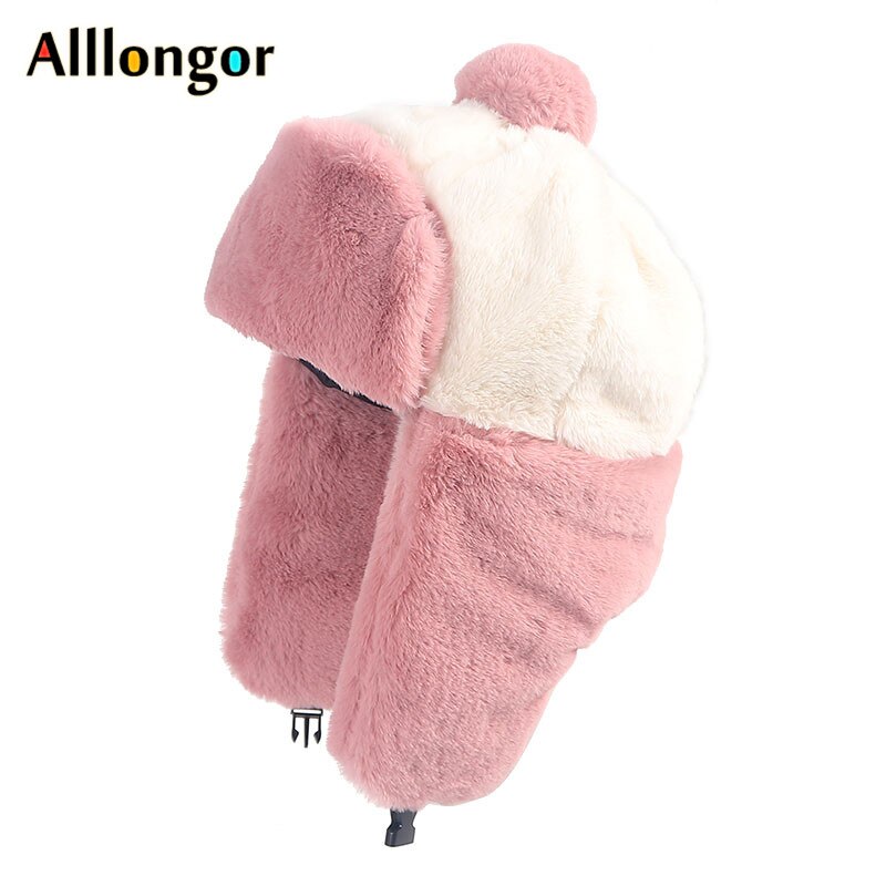 Parent-child Bomber Hat Women Girls Boys Autumn Kids Winter Hat