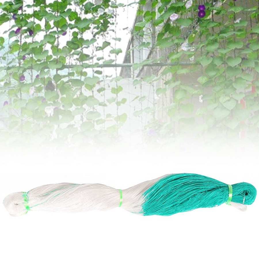 Red de soporte para escalada de plantas, 2x100m, malla para pepino, verduras, cultivos, accesorios de jardín