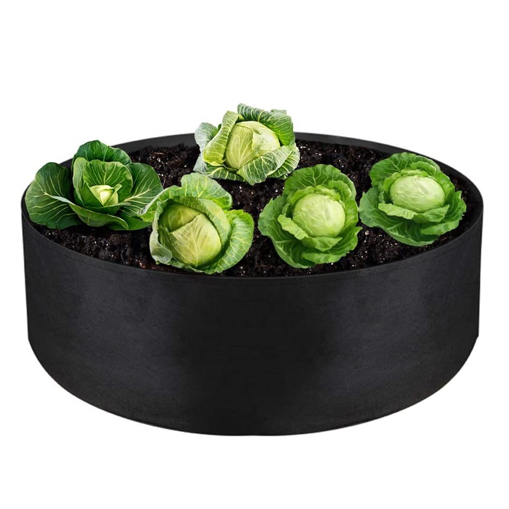 10/40/50/100 Gallons stof tuin verhoogd bed ronde plantcontainer kweekzakken stof plantenbak voor planten kwekerij pot