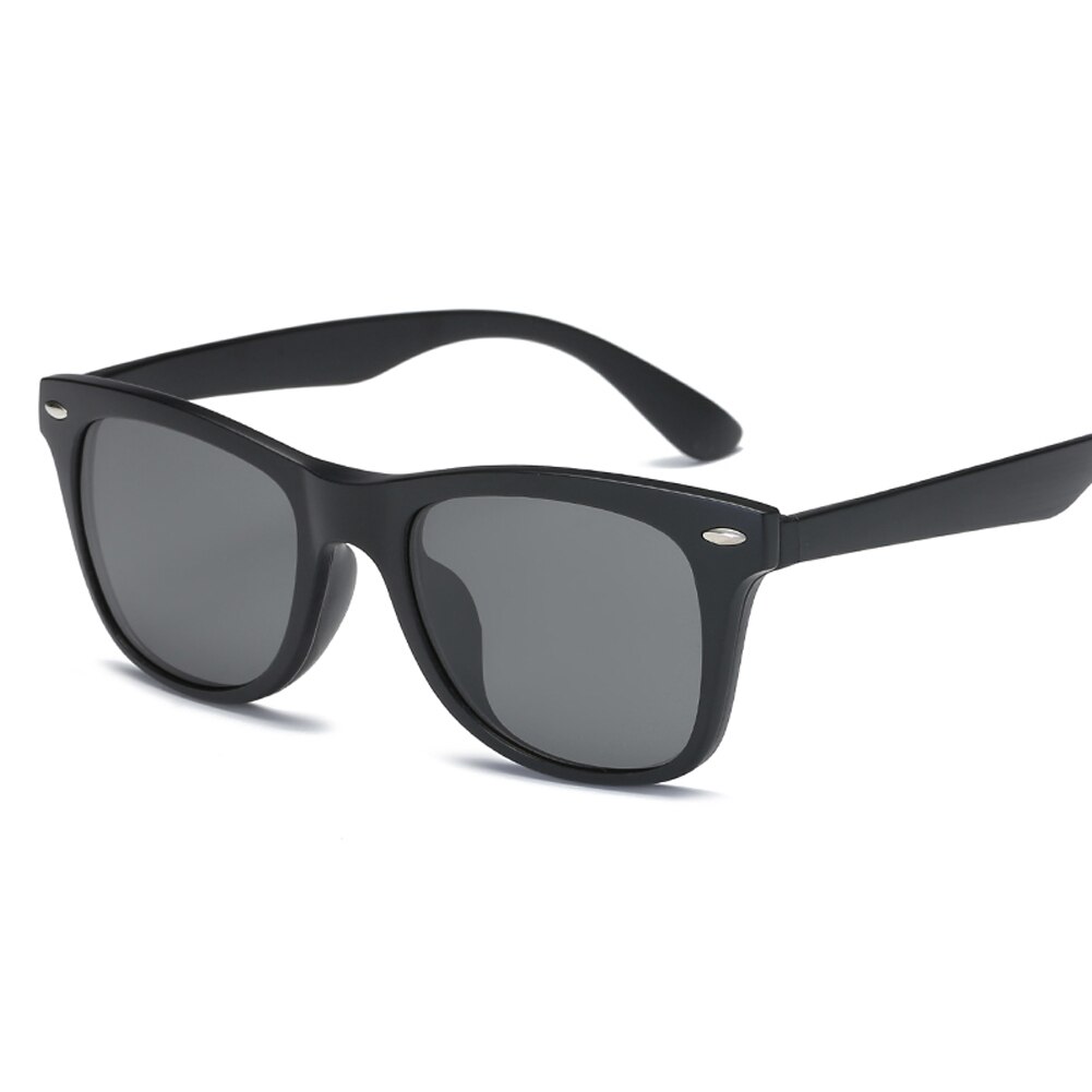 Hjybbsn clip-on zonnebril clip-on bril vierkante lens heren dames spiegel clip zonnebril nachtzicht zonnebril voor autorijden voor heren
