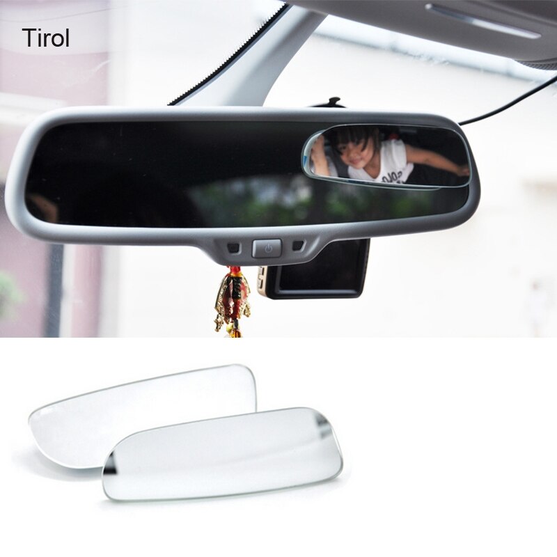 Miroir de voiture 360 degrés grand Angle convexe Angle mort miroir Parking Auto moto vue arrière miroir réglable