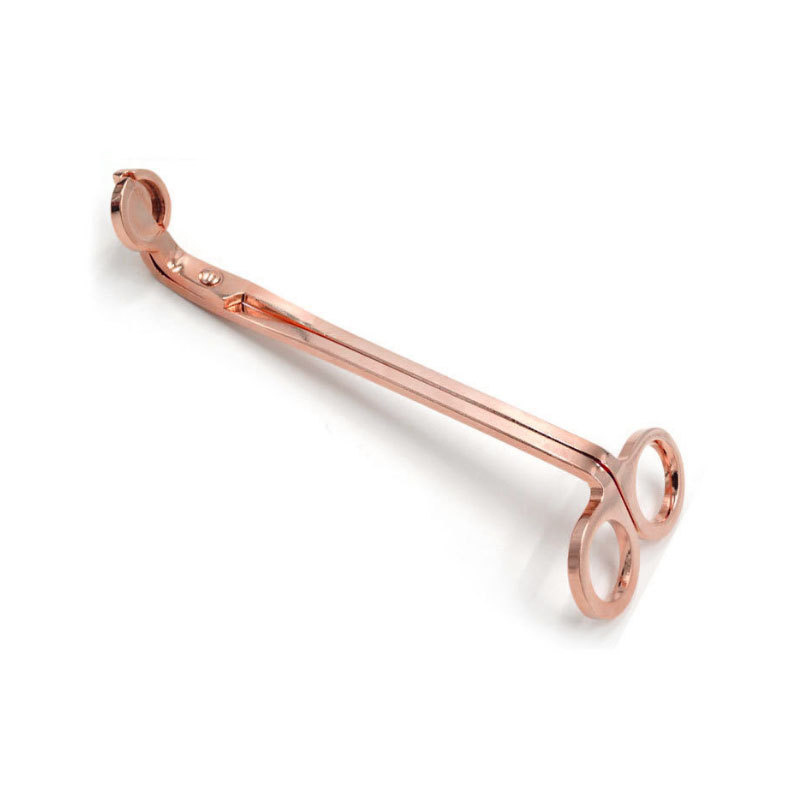 Veketrimmer i rustfritt stål, stearinlyssaks, håndlaget lyslaging, vekekutter, klipper for stearinlysslukkeverktøy: Mørk khaki