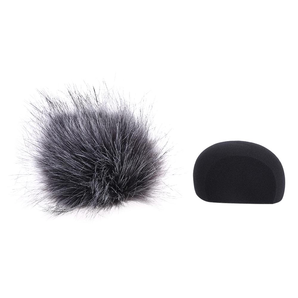 Foam Mic Wind Cover Furry Windscreen Muff for ZOOM H5 H6 Recorder Microphone: C