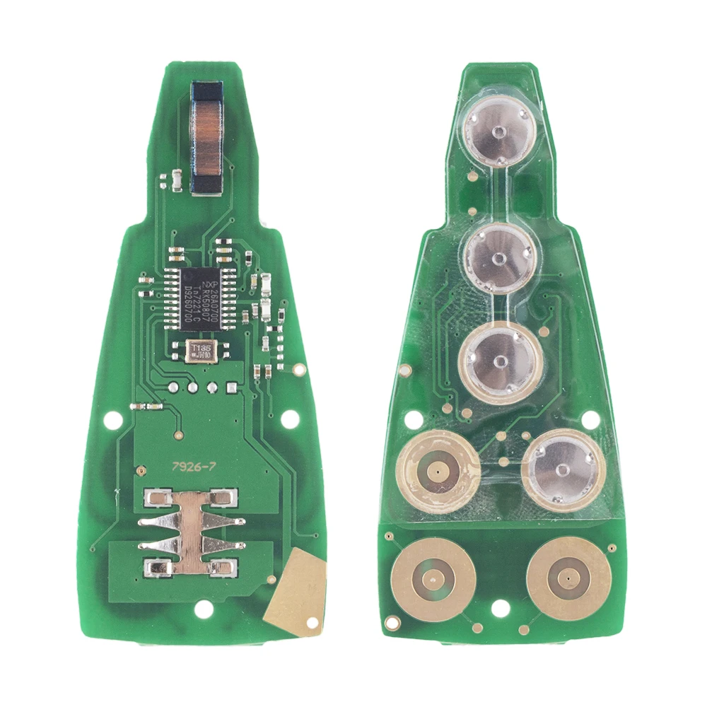 KEYYOU Remote Car Key For Dodge Grand Caravan Journey M3N5WY783X 433Mhz ID46 Chip 5 Button