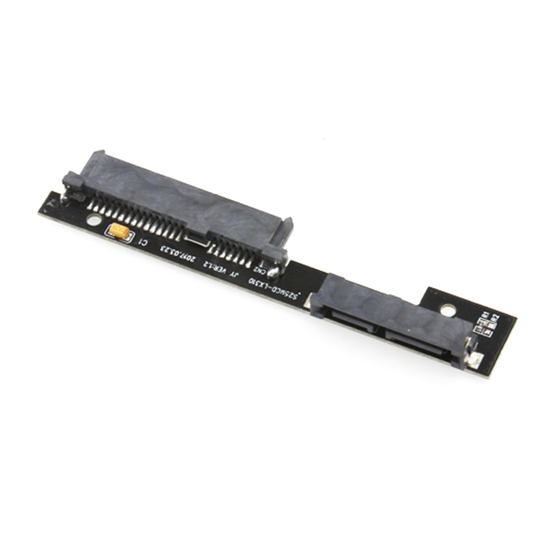 XT-XINTE Pcb95 Pro Optische Harde Schijf Beugel Pcb Sata Naar Slim Sata Optische Caddy Lege SATA3 Voor Lenovo 320 310 510 110 Serie: Black