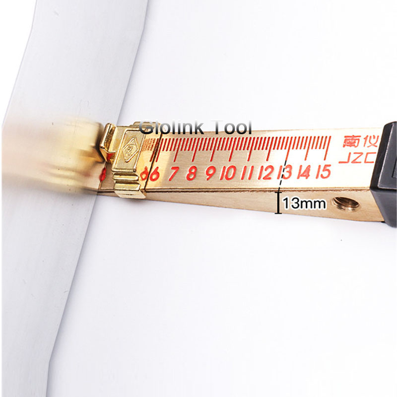 Home Inspection Test Tool Wedge cursor Feeler 0-15mm Accuracy 0.2mm Vernier Caliper lug Ruler Gauge Measuring Tool gap gauge