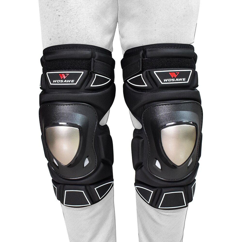 Wosawe eva beschermende kniebeschermers voor volwassenen, elleboogbeschermers, extreme sport kniebeschermers, ski, snowboard, motorfiets, veiligheidskniebrace