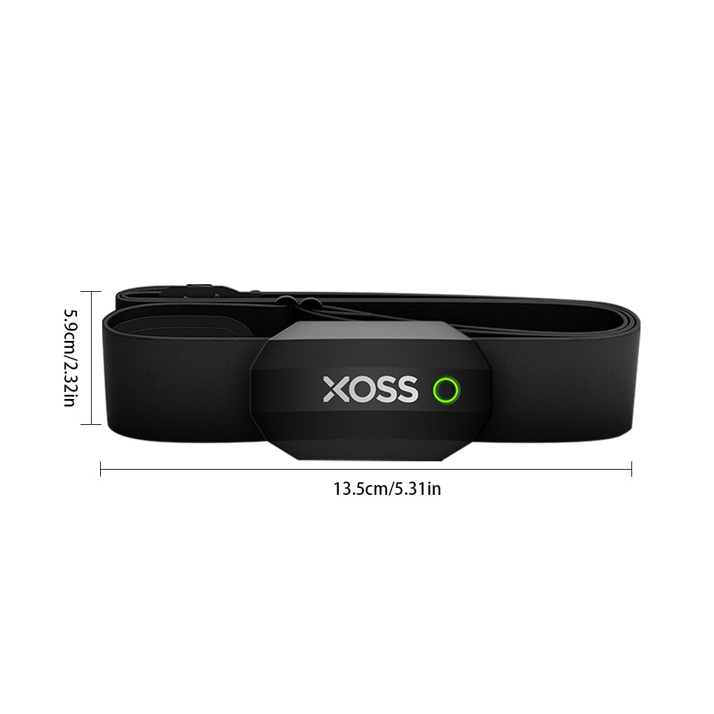 XOSS Heart Rate Sensor Monitor Chest Strap Bluetooth ANT+ Wireless Health Fitness Smart Bicycle Sensor