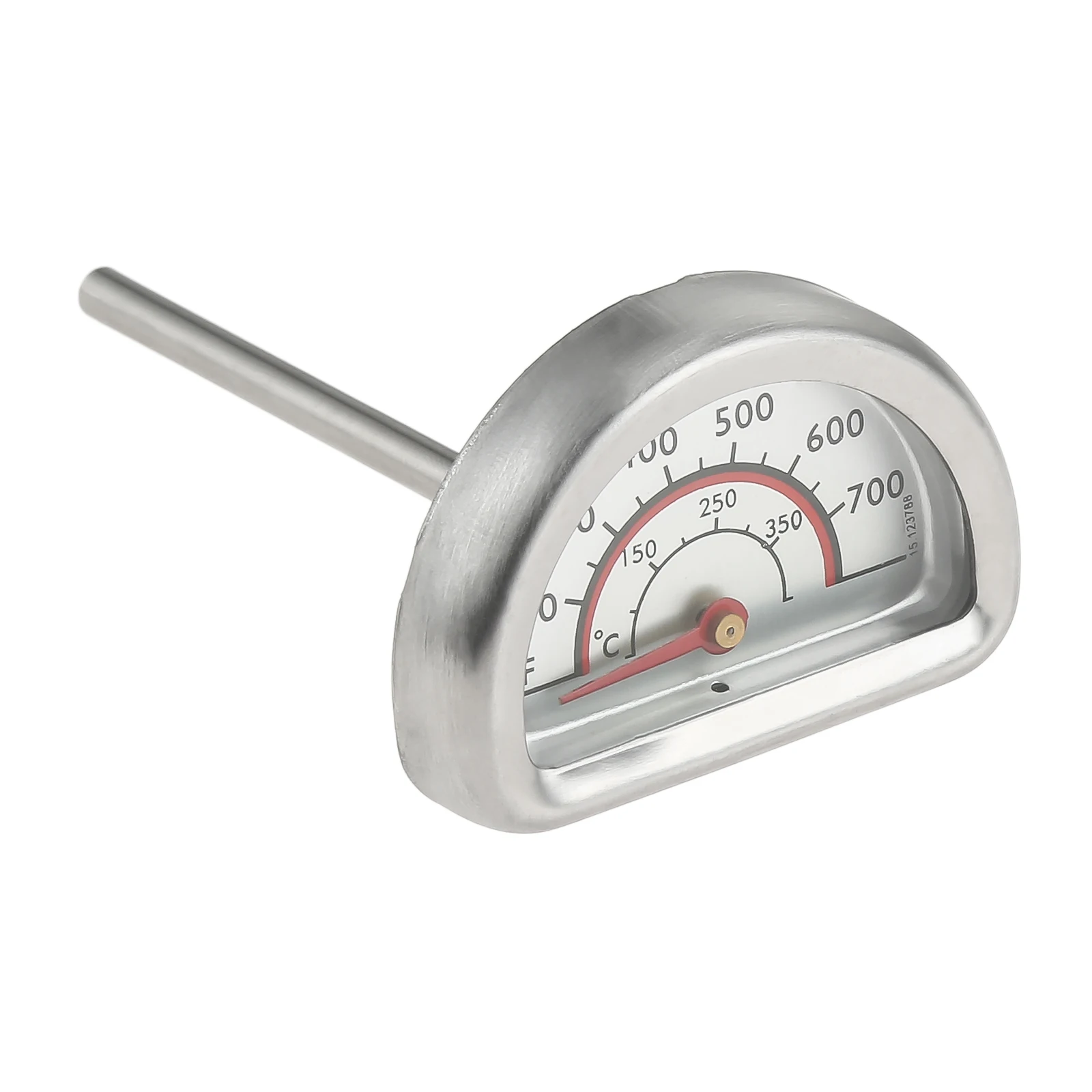 Grill Lid Thermometer Heat BBQ Stainless Steel Indicator Replace for Charbroil 463271314 463247412 463247512 463225315 463434313