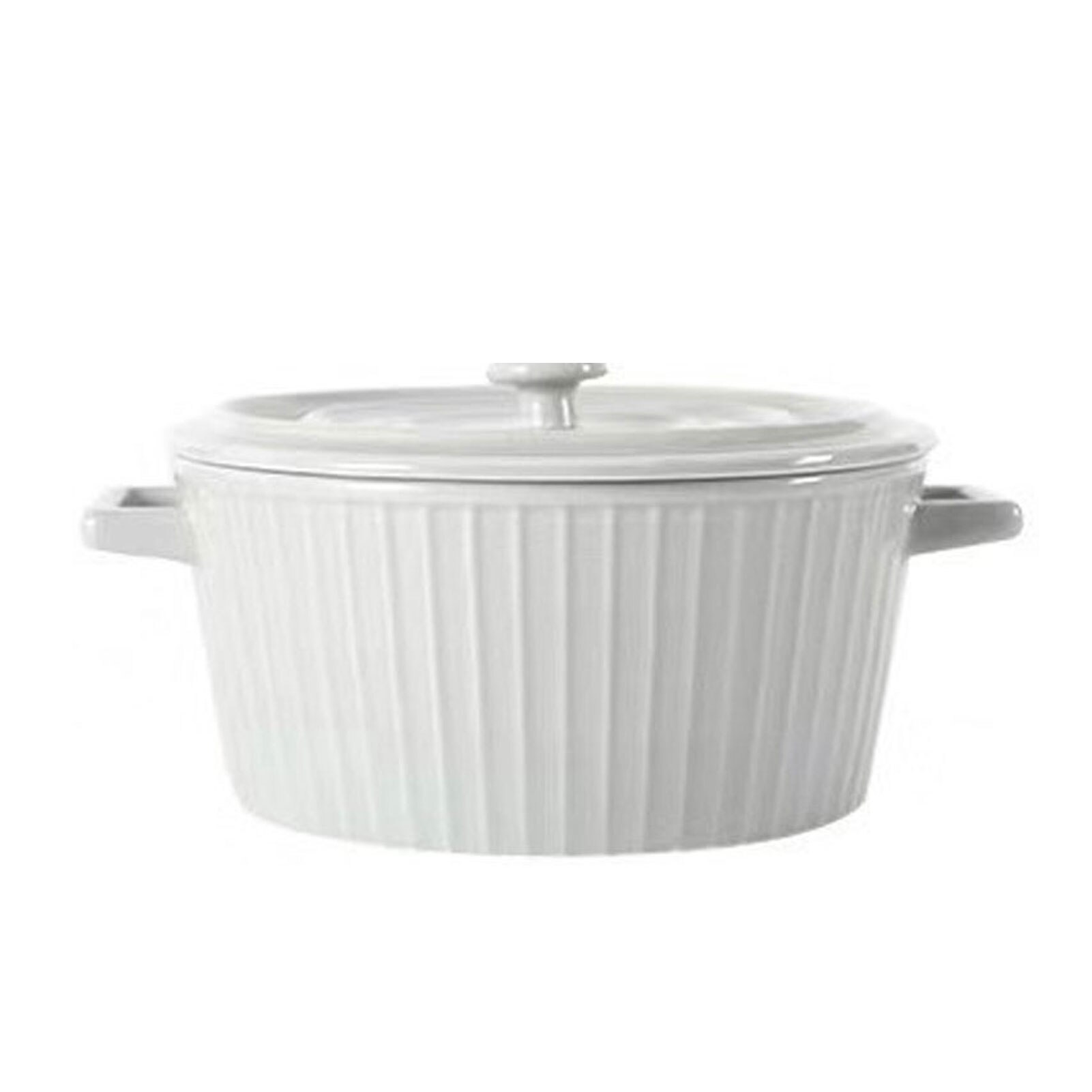 Household Large Soup Bowl Healthy Safe Ceramic Bowl Anti-scalding Double Handle Dinner. Salad And Breakfast Baking Bowl: Light Grey