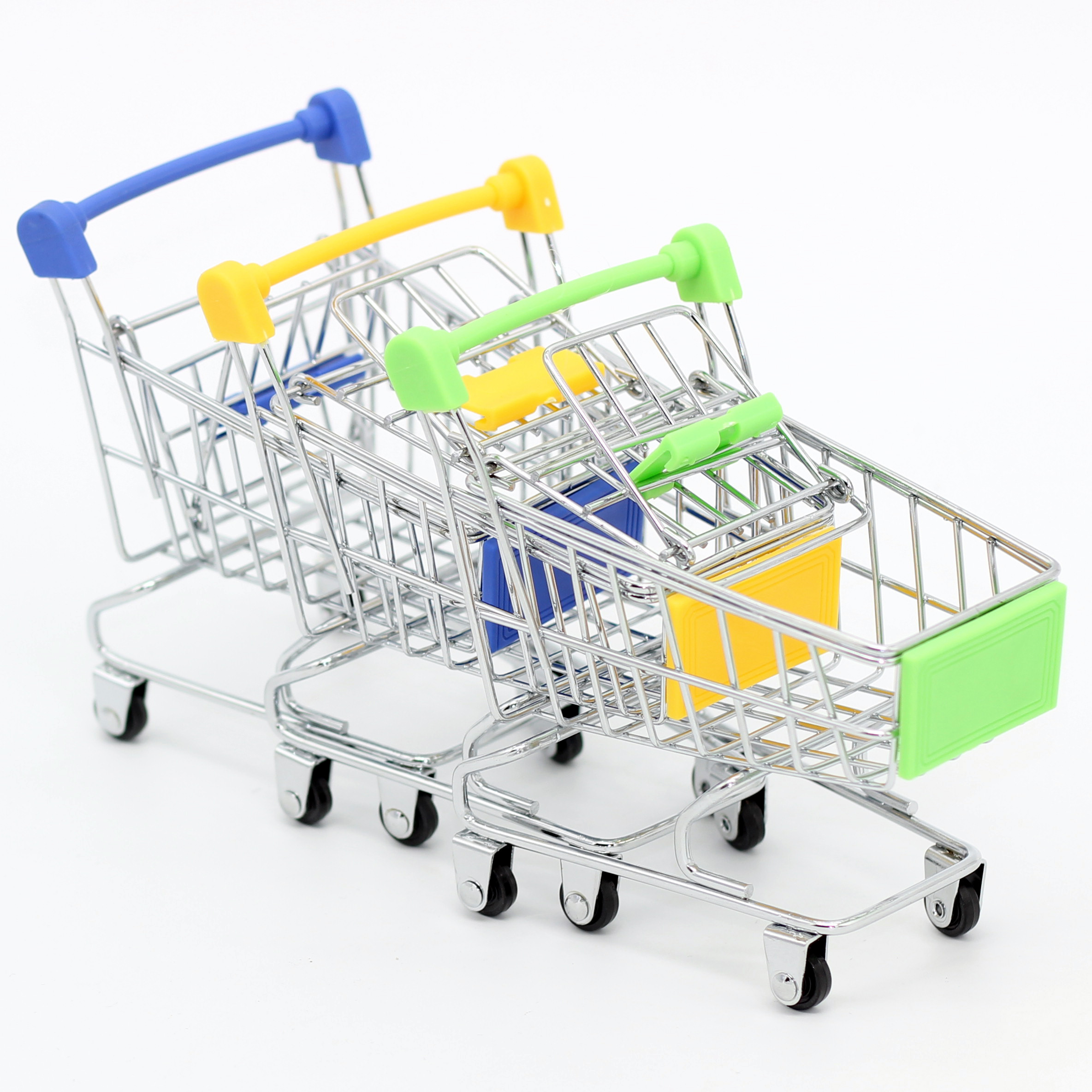 Mini Legierung Warenkorb Küche Spielzeug mit Voller Lebensmittel Lebensmittel Spielzeug Spielset für freundlicher Spielzeug Trolle vorgeben Spielen Lebensmittel Spielzeug