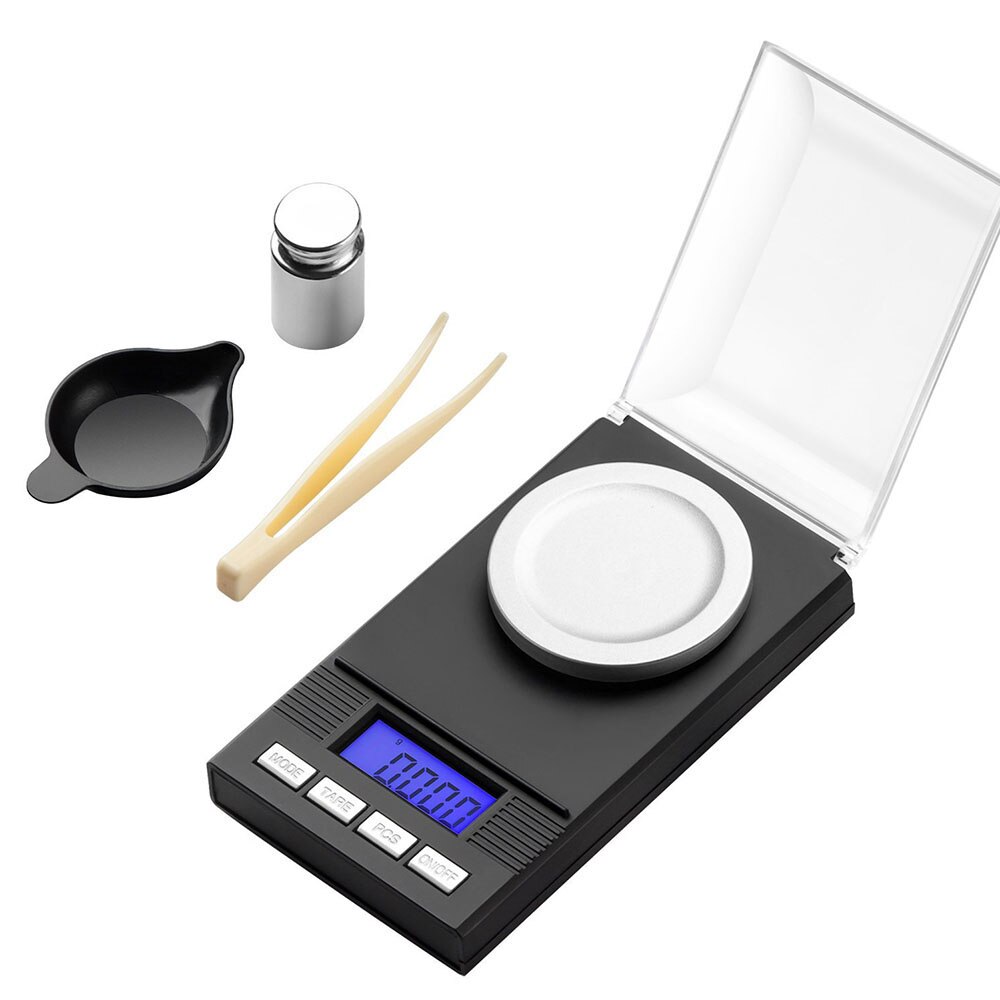 0.001g Portable Jewellery Jewelry Pocket Scale 20/50/100g Electronic Digital Scales High Precision Milligram Micro Kitchen Scale
