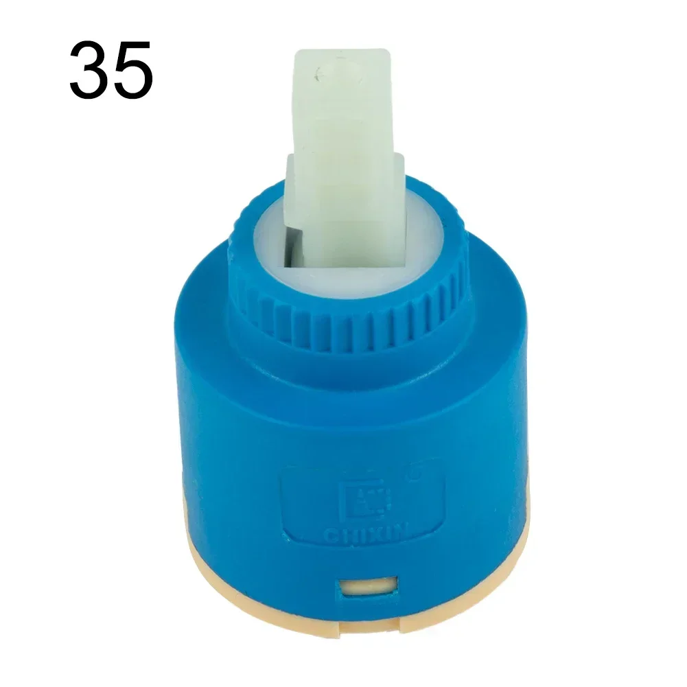 Keramisk skivepatron blandebatteri termostatisk patronkran skiveventil plast keramiske patroner for blandebatteri 35/40mm: Hvit