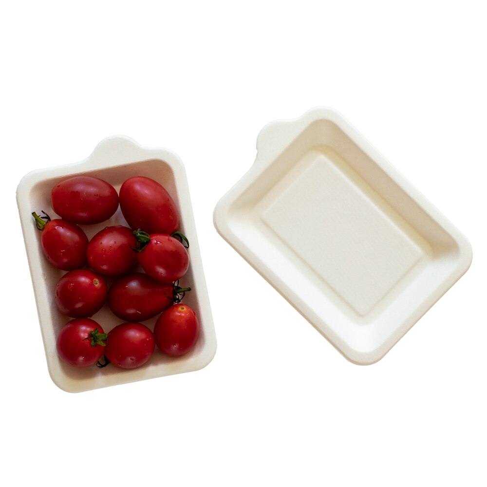 25PCS Rectangle Disposable Cake Paper Plate Food Grade Paper Plate Restaurant Plates For Birthday Banquet