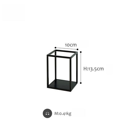 SWEETGO Polygon glas Kasten für kuchen tisch lagerung inhaber Nachtisch Gestelle Durcheinander Rand fällen schmuck Anzeige Tabletts: 13.5cm