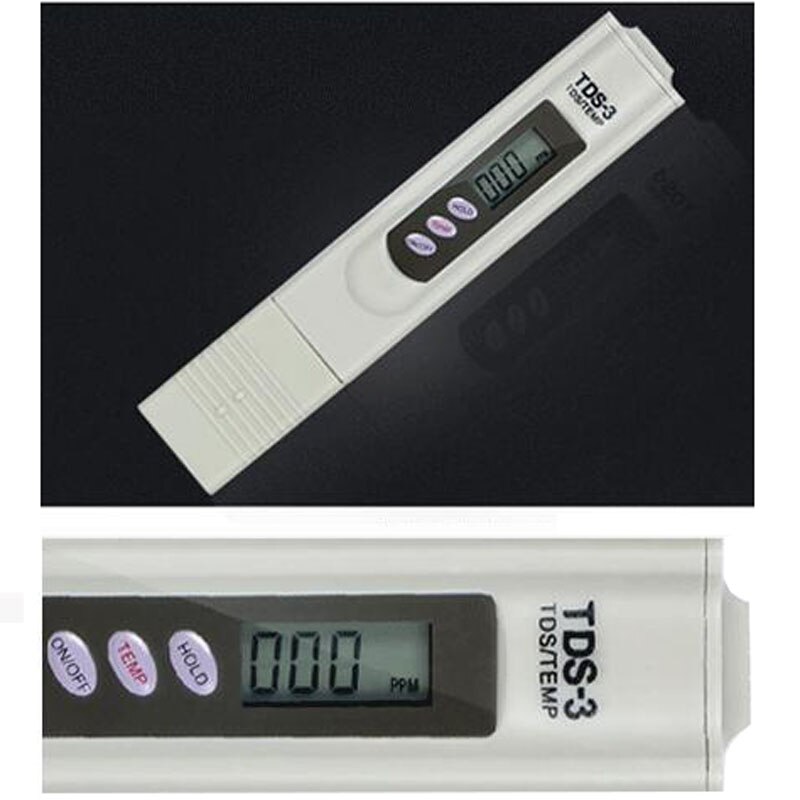 Portable TDS-3 Meter Digital TDS Water Testing Pen Aquarium Pool tester Hardness Meter GH/DH Test Tool Accessories
