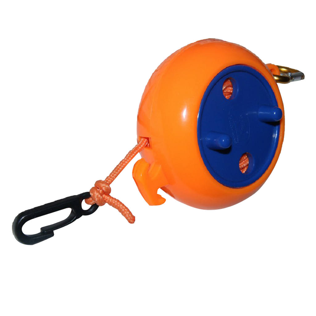 Windproof Clothesline Outdoor Retractable Rope Washing Line 8m Orange, Rotating Recycling , Convenient to Use