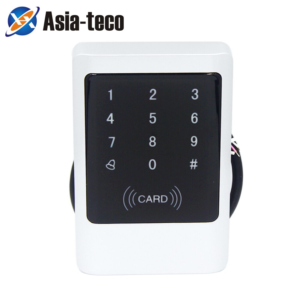 125KHz Waterproof Access Control Touch Metal Smart Keyless Lock Card Reader: AC
