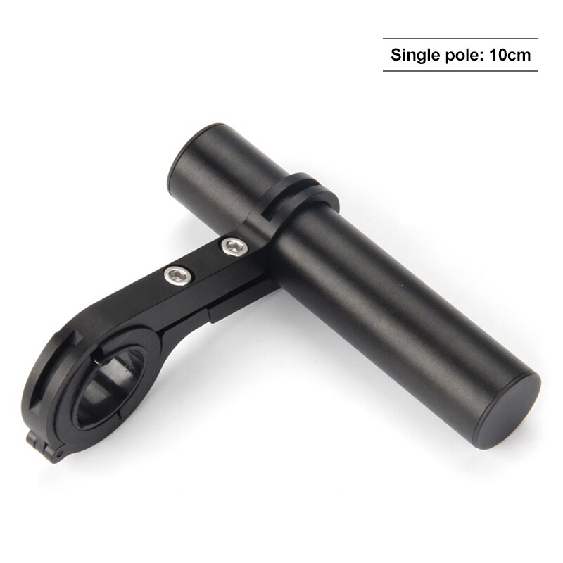 Fiets Stuur Extender, Fiets Stuur Extension Aluminium Mount Houder Dubbele Klem Fiets Beugel Fiets Accessoires: 10cm black