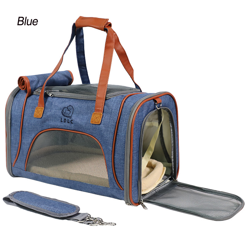 Kat Carriers Bag, Rugzak Voor Hond, Schoudertas Voor Huisdieren: Blue