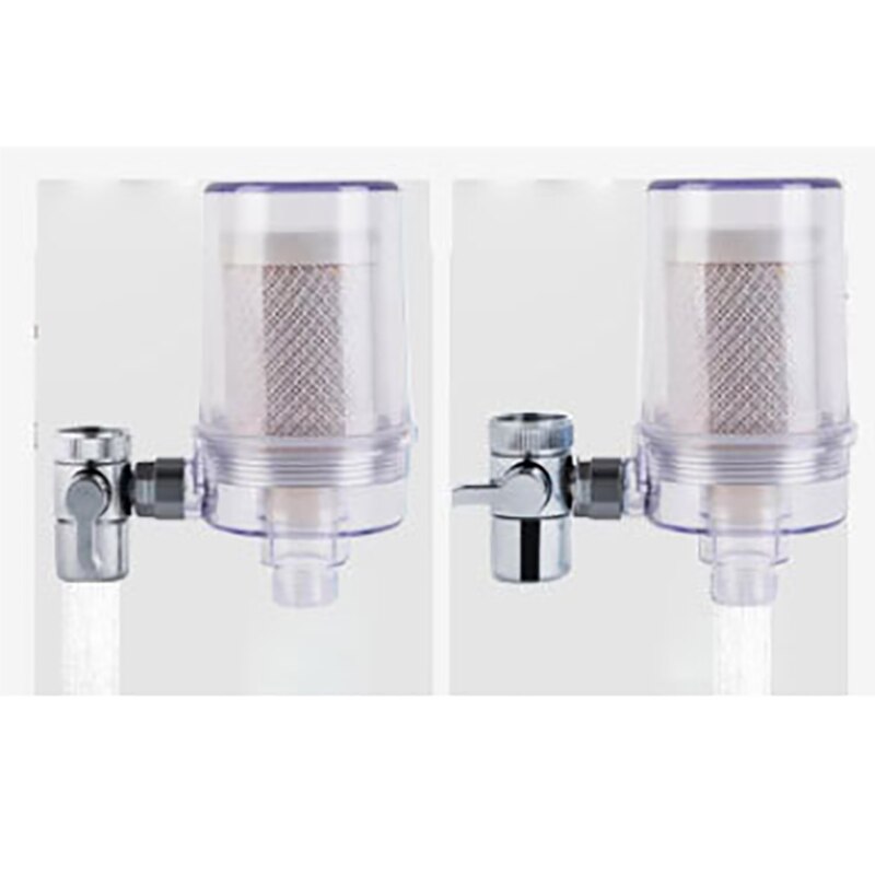 Faucet Ceramic Transparent Water Purifier, Used for Kitchen Scale and Residual Chlorine Removal Water Purifier