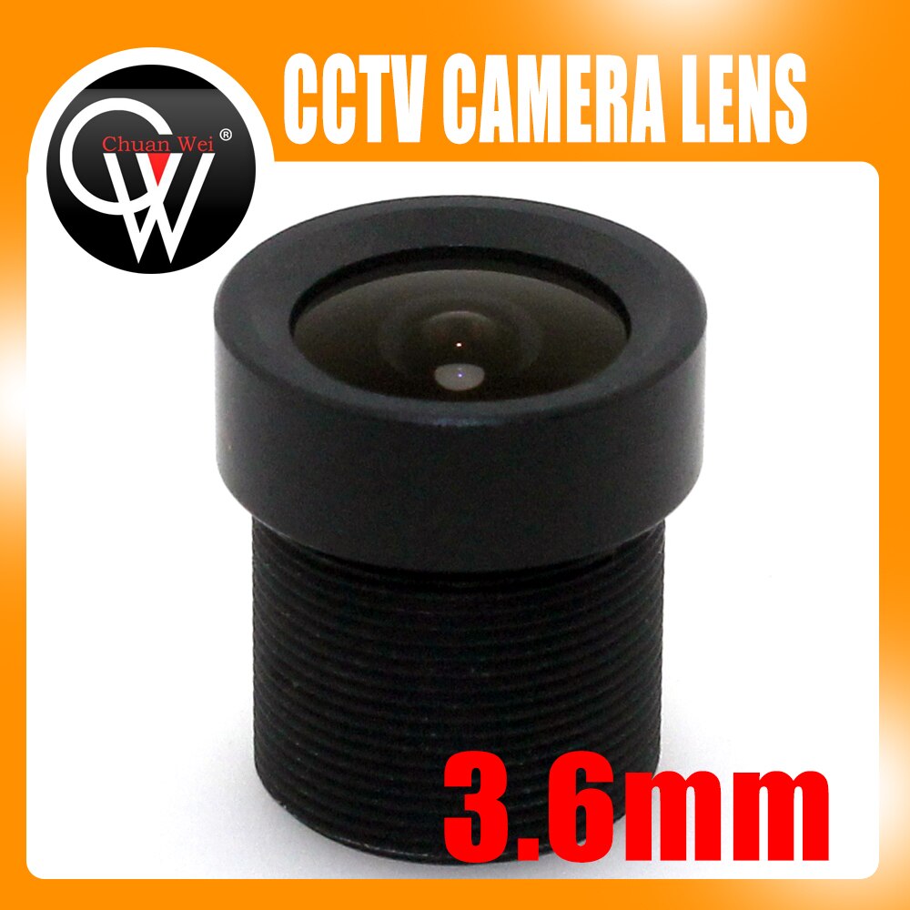 10 stks/partij 3.6mm Lens CCTV Board Lens 80 Graden Voor CCTV Security Camera