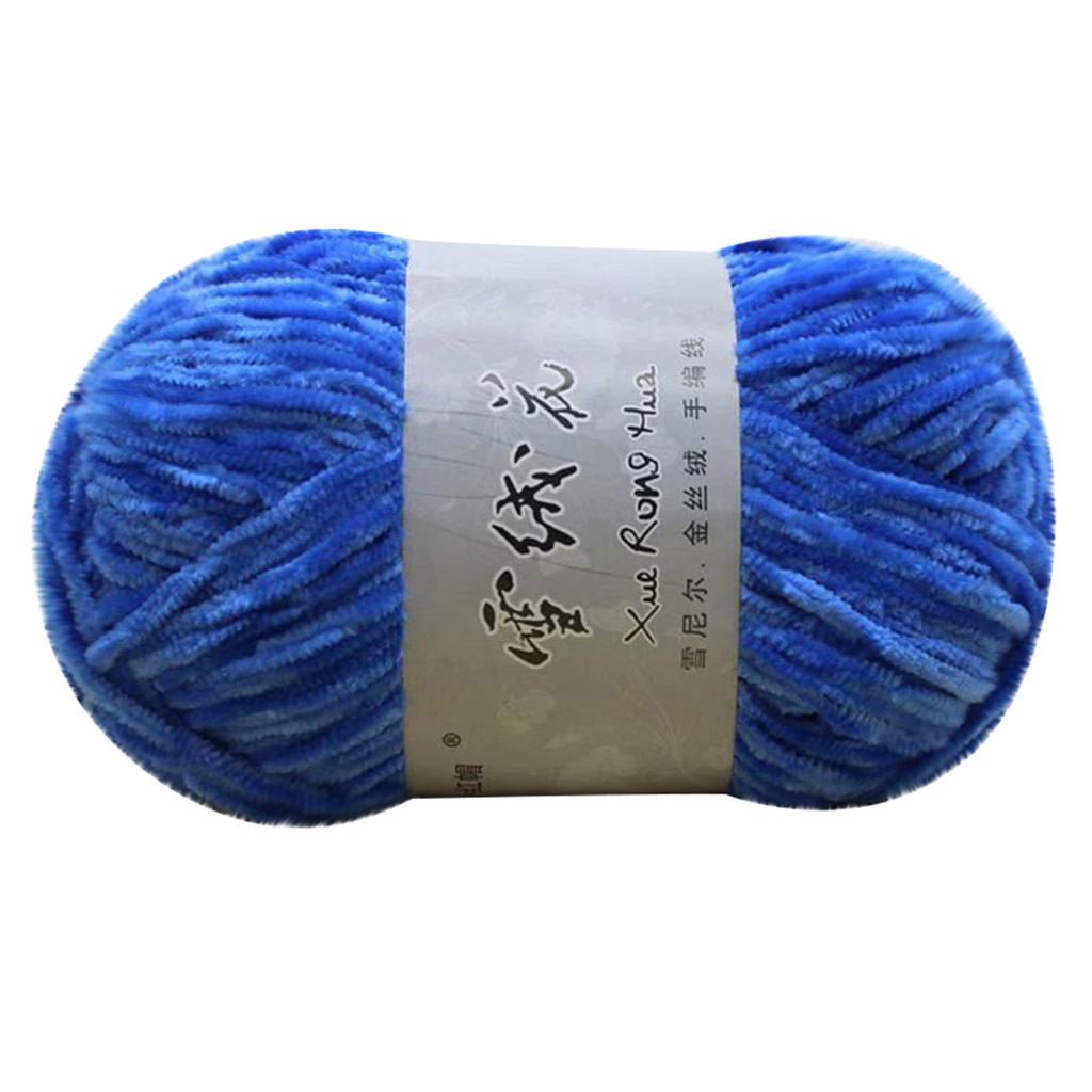 Gold Samt Chenille Mittel Dicke Wolle Handwerk Thema Diy Häkeln zur Seite fahren Schal Linie Mehrfarbig Wolle Gruppe Haushalts Versorgung: H