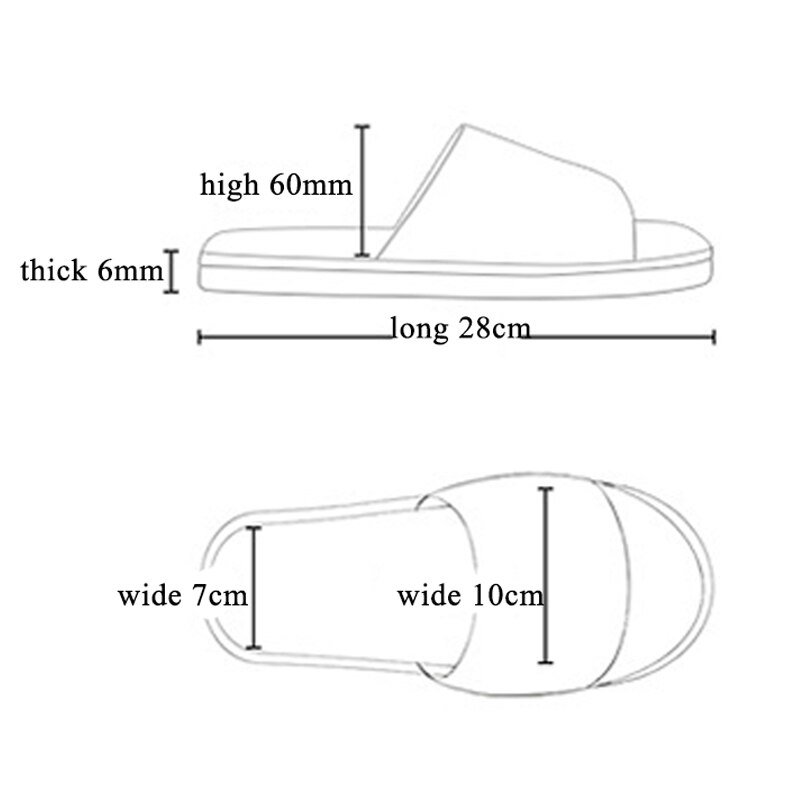 Hotel Travel Spa Slippers Men Women Simple Disposable House Guest Indoor Slippers Washable Beauty Club Shoes Slippers
