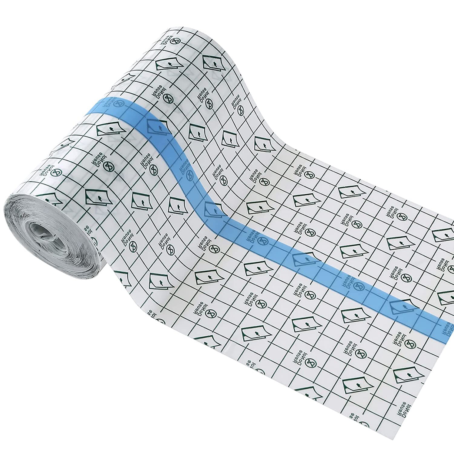 Transparent Stretch Adhesive Bandage Shower Waterproof Patch Waterproof for Tattoos Swimming Showering: white