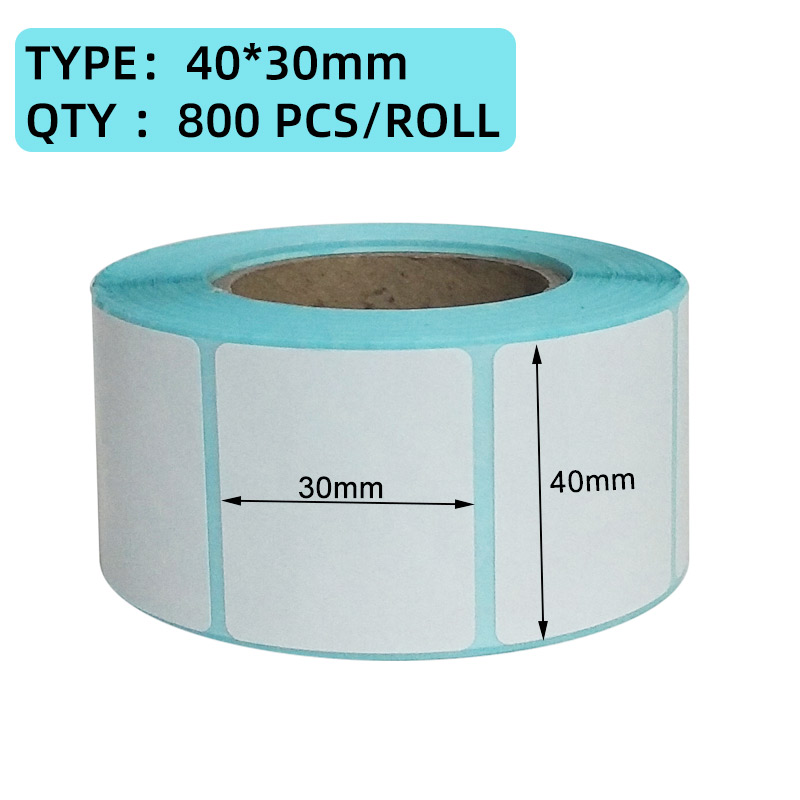 10 Maat Verzendlabel Stickers Barcode Stickers Blanco Papieren Etiket Voor Zebrapapier Zelfklevende Sticker Supermarkt Blanco Sticker