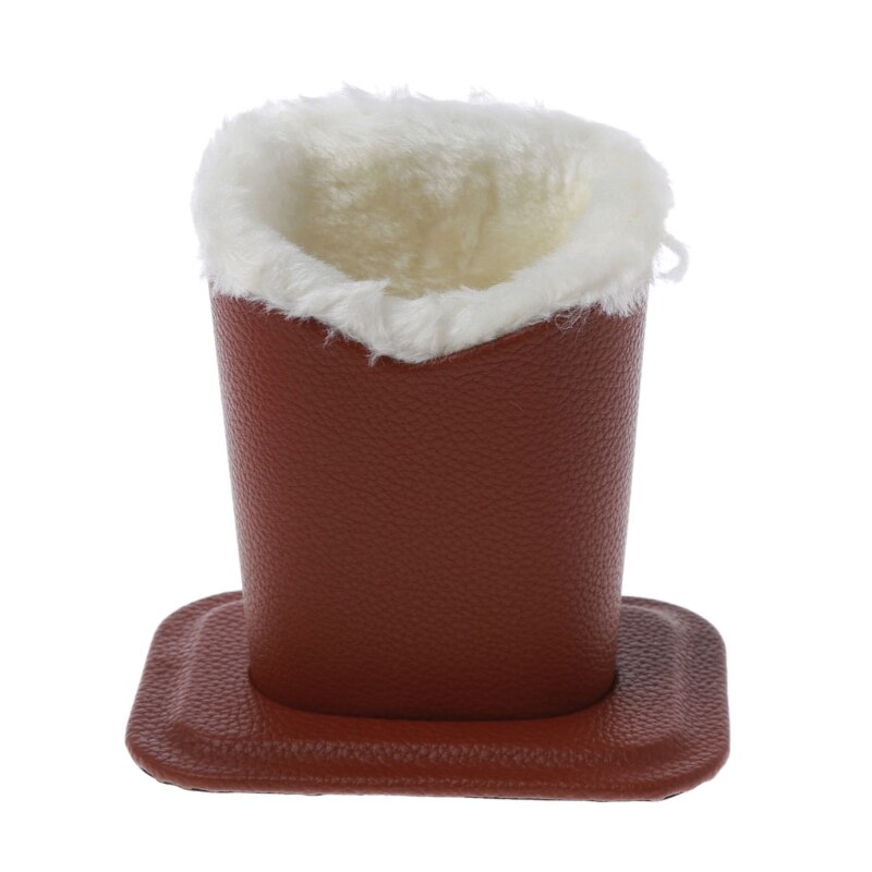 1 Pc PU Leather Eyeglass Holders Sunglass Stands with Soft Plush Lining Eyeglass Holder Stands Safe Plush Lined Glasses Case