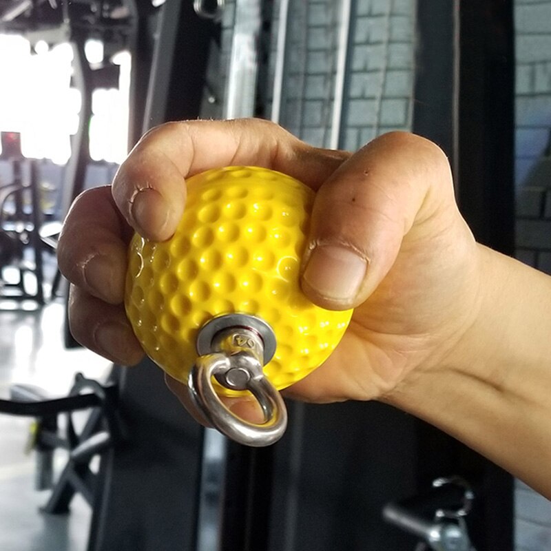 Bola de escalada para entrenamiento muscular de brazo, juego de pelota de Fitness para tirar hacia arriba, herramienta de entrenamiento de fuerza, con agarre de mano