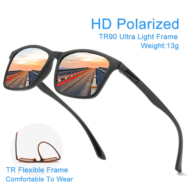 Ultra Licht Vrouwen/Mannen Gepolariseerde Zonnebril Anti Glare Bril Rijden Unisex Zonnebril Uv Bescherming Bril/Brillen/Shades